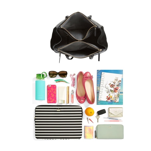 Kate Spade - Suede & Leather Tote - Picture 4 of 10